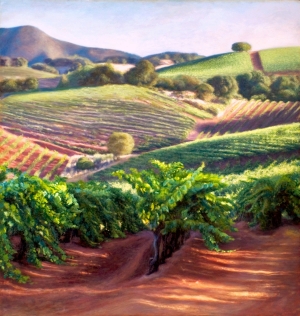 <h5>Early Morning in the Vineyard</h5>
